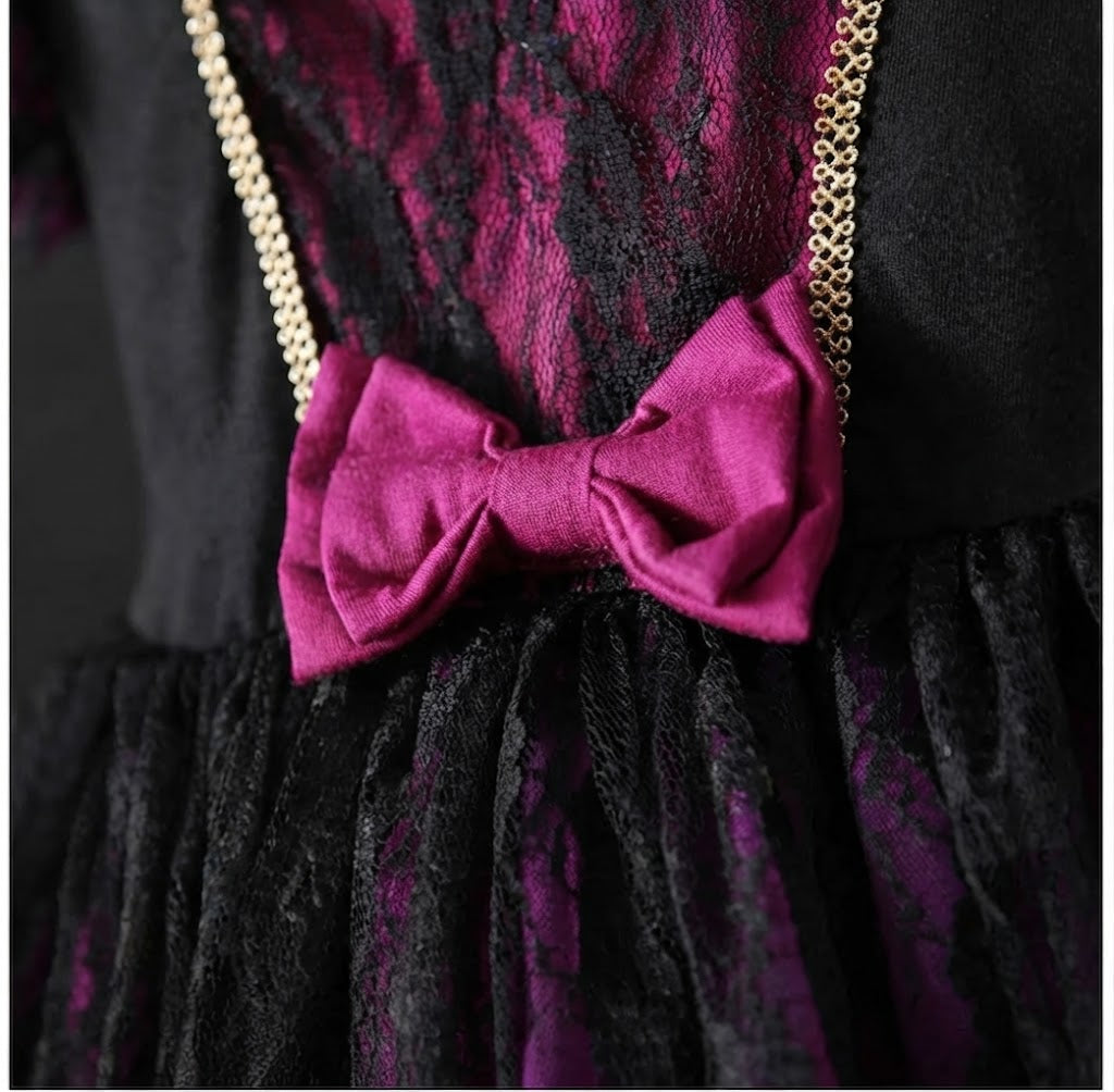 Girls Magical Bat Princess Costume