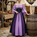 European Medieval Retro Queen Dress – Halloween Costume