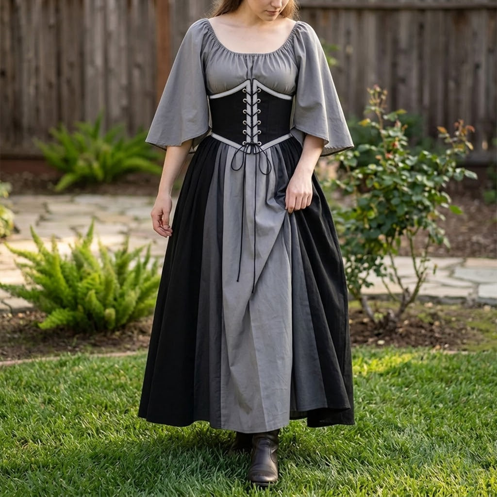 European Medieval Retro Queen Dress – Halloween Costume