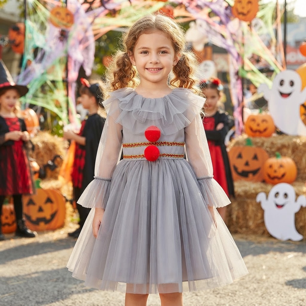 Magical Clown Princess Costume