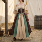 European Medieval Retro Queen Dress – Halloween Costume