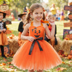 Pumpkin Witch Tutu Dress
