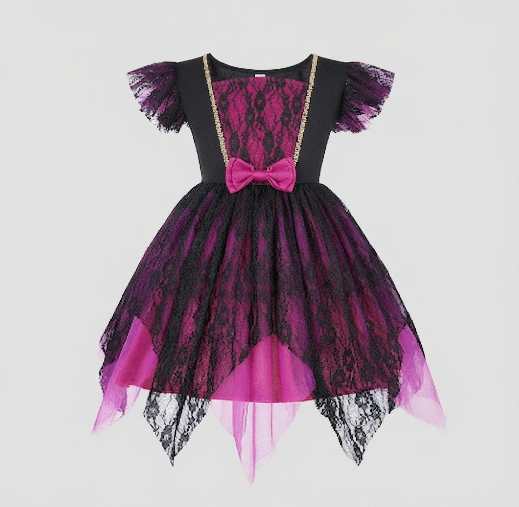 Girls Magical Bat Princess Costume