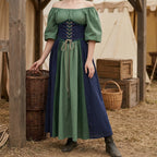 European Medieval Retro Queen Dress – Halloween Costume