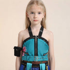 Lotus Pop Hero – K-Pop Fantasy Costume for Girls