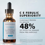 SkinCeuticals C E Ferulic Vitamin C Serum – High Potency Triple Antioxidant Treatment 30ml