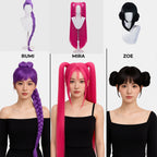 K-Pop Black &amp; Gold Rumi Zoey Mira Cosplay Costume for Women – Halloween, Parties &amp; Role Play