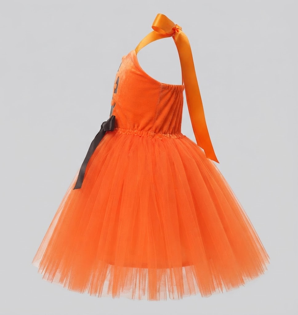 Pumpkin Witch Tutu Dress