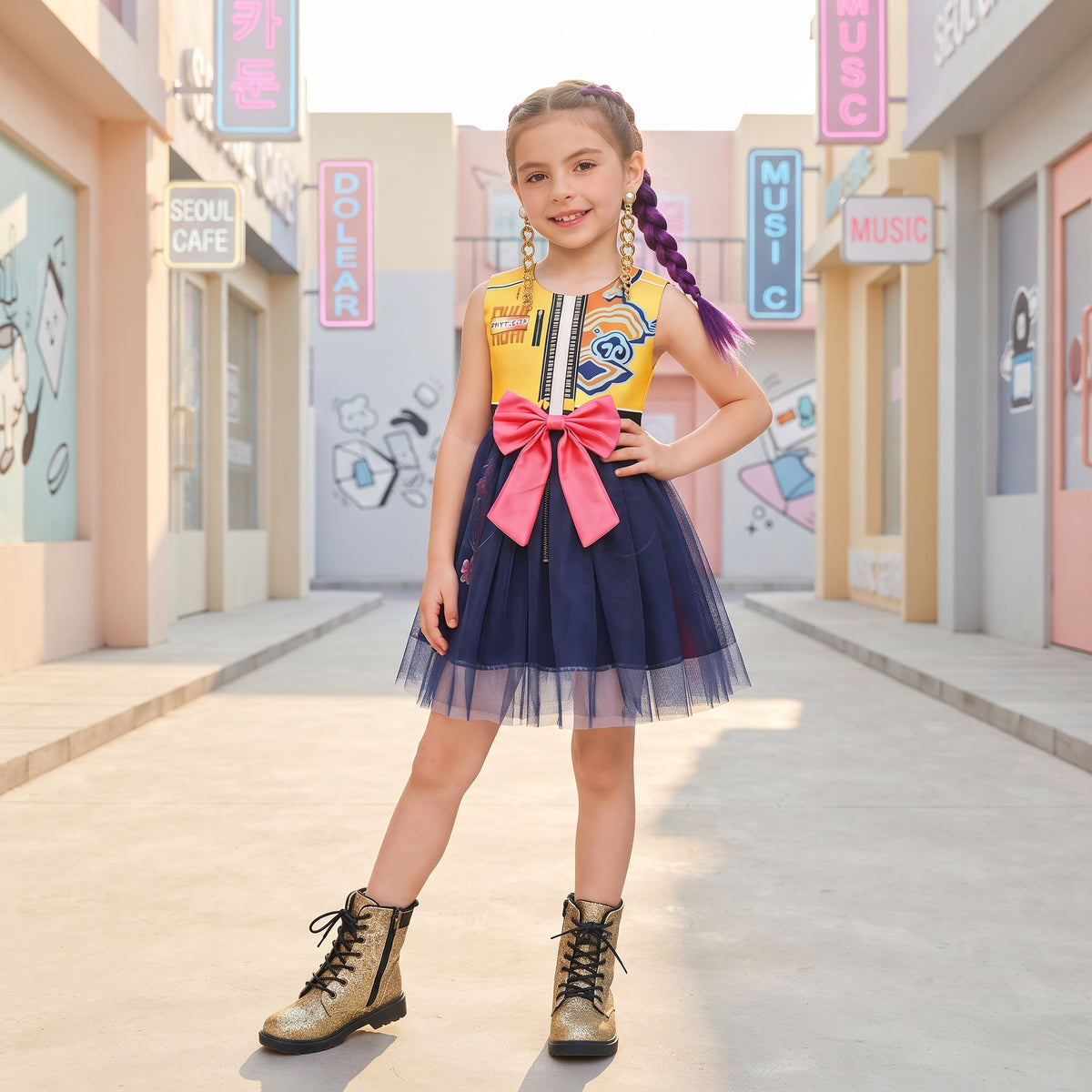 Girls’ Pop Star Dream Princess Dress