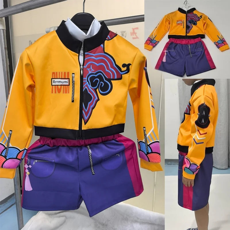 K-Pop Idol Warrior – Girls’ Costume Set Inspired by Pop Stage Divas