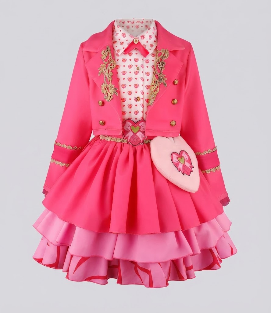 Rebel Hair Costume Dress & Wig Set