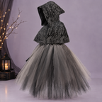 Death Grim Reaper Costume Dress for Girls