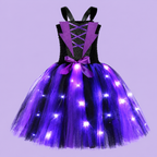 Light Up Witch Costume Dress for Girls
