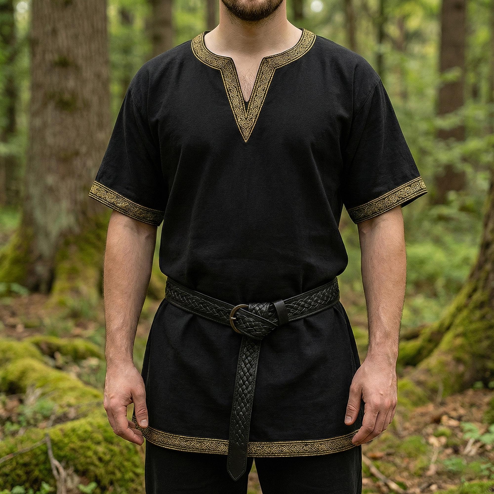 Men's Medieval Viking Tunic, Ren Faire Cosplay, LARP Costume