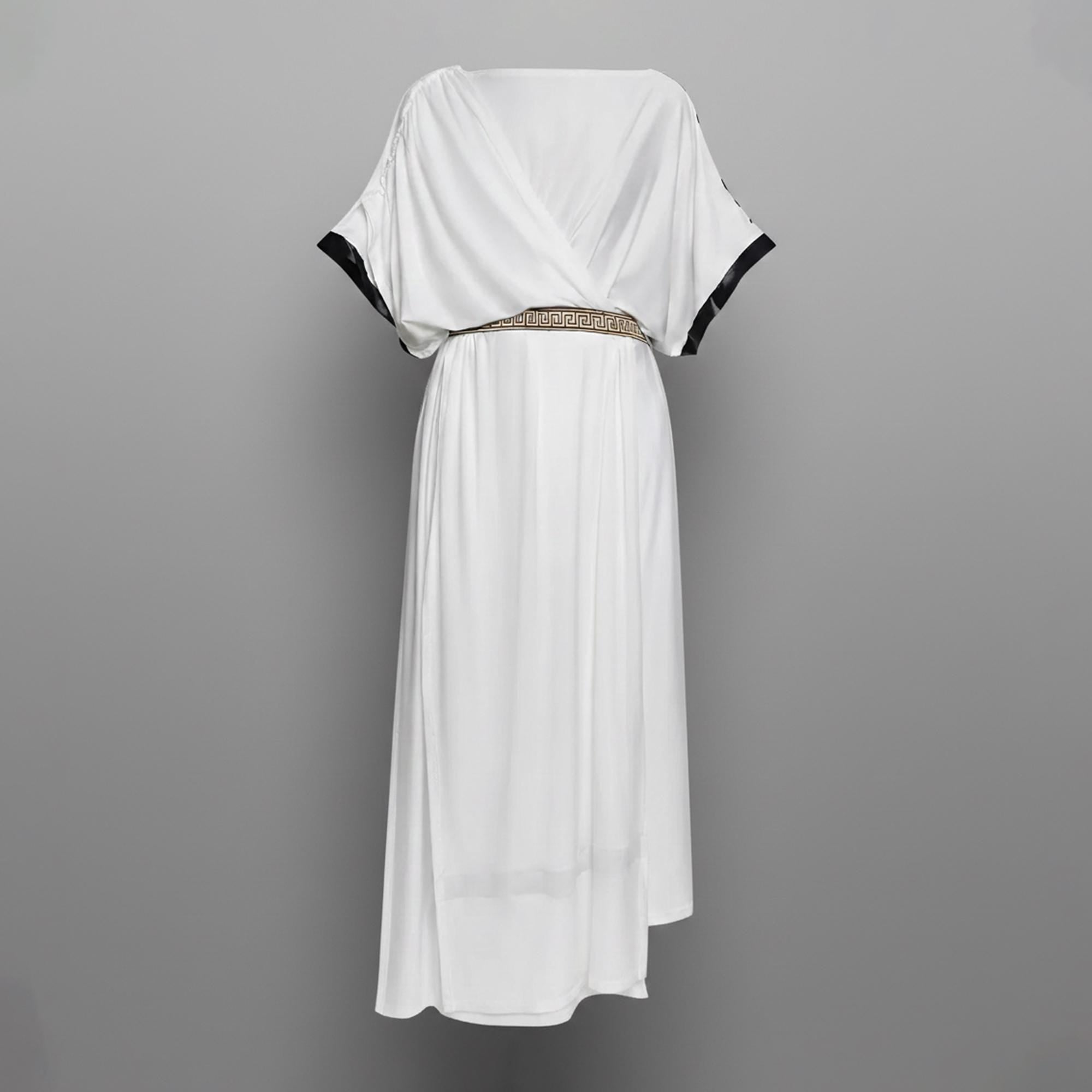 Men's Gladiator Toga Costume, Greek Roman Outfit, Gold Laurel Crown